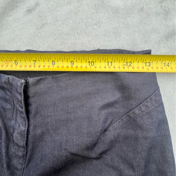 Buffalo David Bitton Dark Navy Low Rise Flared Pants - Tall - Picture 9 of 13